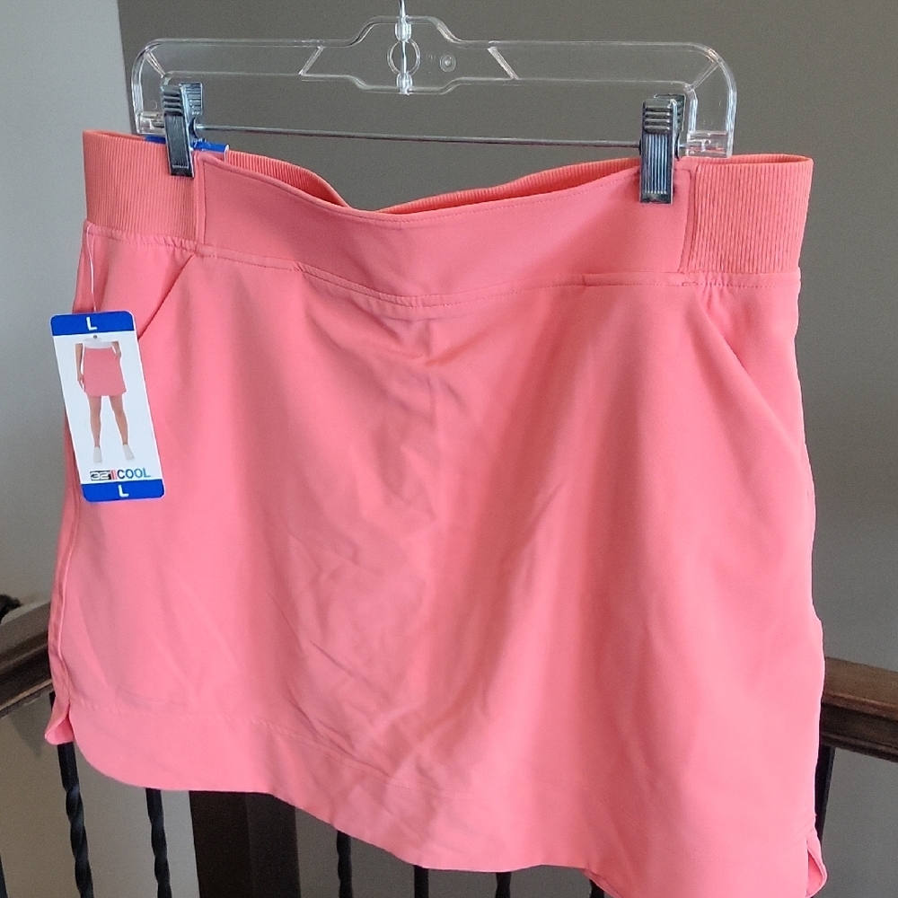 32 Degrees Coral Pink Athletic Skort